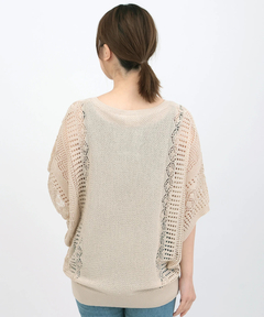 チチカカ |透かし編みニットプルオーバー