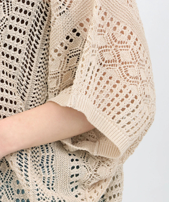 チチカカ |透かし編みニットプルオーバー