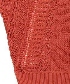 チチカカ |透かし編みニットプルオーバー