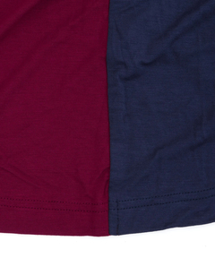 チチカカ |バイカラードレープ Tシャツ