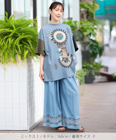 チチカカ |カッチーナプリントTシャツ