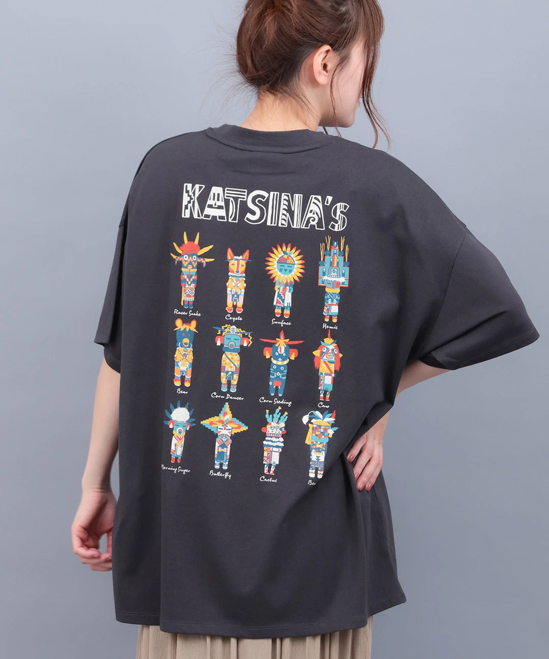 チビカチナプリントTシャツ / Tシャツ・カットソー | エスニック