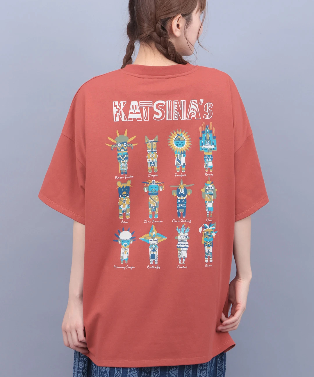 チビカチナプリントTシャツ / Tシャツ・カットソー | エスニック