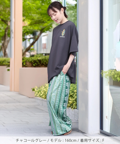 チチカカ |チビカチナプリントTシャツ