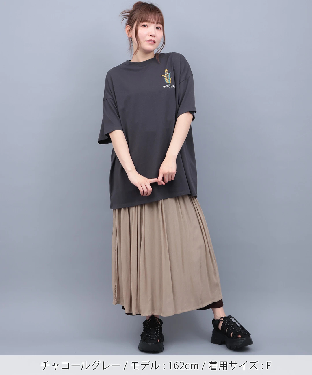チビカチナプリントTシャツ / Tシャツ・カットソー | エスニック