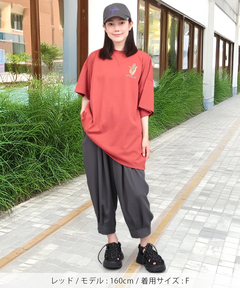 チチカカ |チビカチナプリントTシャツ