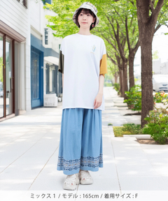 チチカカ |チビカチナプリントTシャツ