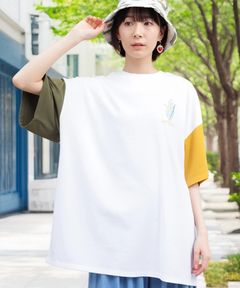 チチカカ |チビカチナプリントTシャツ
