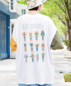チチカカ |チビカチナプリントTシャツ