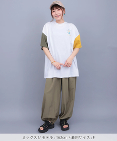 チチカカ |チビカチナプリントTシャツ