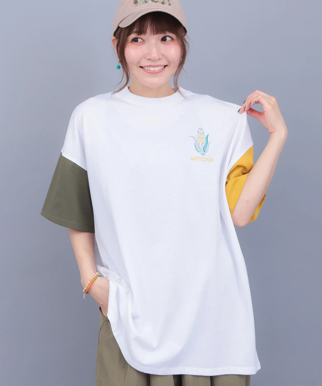 チビカチナプリントTシャツ / Tシャツ・カットソー | エスニック