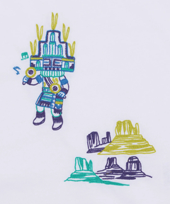 チチカカ |カッチーナ刺繍Tシャツ