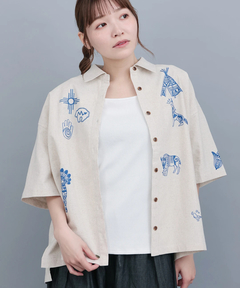 チチカカ |カッチーナ刺繍シャツ