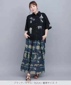 チチカカ |カッチーナ刺繍シャツ