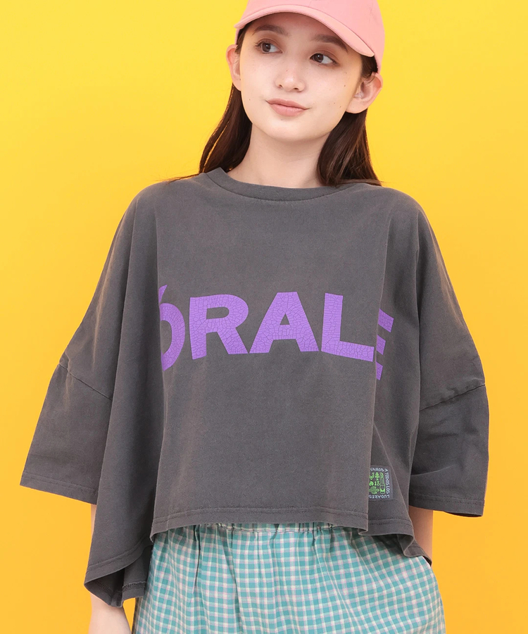 チチカカ |Orale! クラックプリントボリュームショートTシャツ