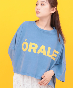 チチカカ |Orale! クラックプリントボリュームショートTシャツ