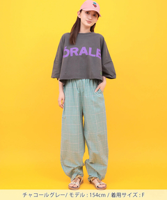 チチカカ |Orale! クラックプリントボリュームショートTシャツ