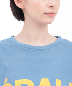 チチカカ |Orale! クラックプリントボリュームショートTシャツ