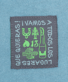 チチカカ |Orale! クラックプリントボリュームショートTシャツ