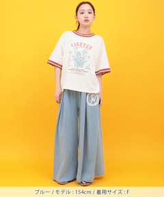チチカカ |Orale! ワンポイントゆるワイドパンツ