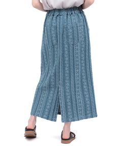 チチカカ |キカストライプデニムナロースカート