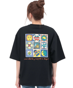 チチカカ |メキシコタイルプリントTシャツ