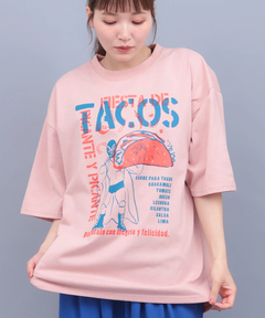 チチカカ |ルチャ＆タコスフェスビッグTシャツ