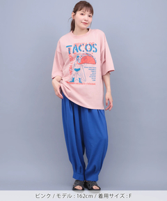 チチカカ |ルチャ＆タコスフェスビッグTシャツ