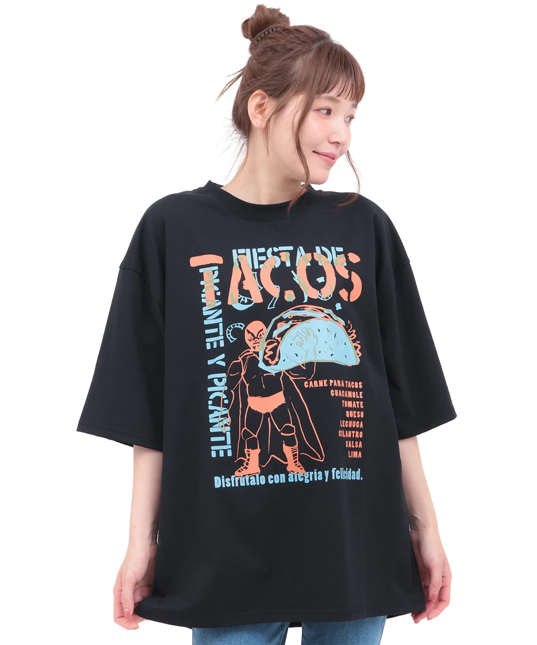 ルチャ＆タコスフェスビッグTシャツ / Tシャツ・カットソー
