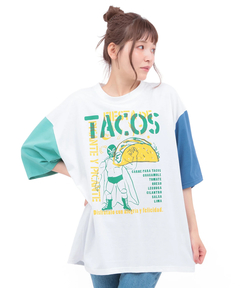 チチカカ |ルチャ＆タコスフェスビッグTシャツ