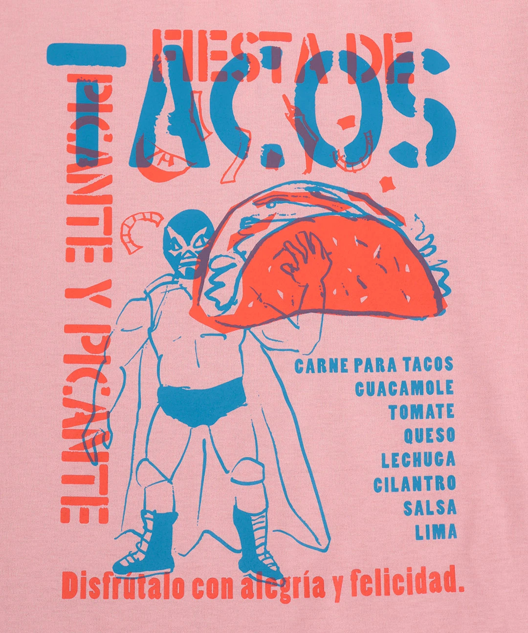 ルチャ＆タコスフェスビッグTシャツ / Tシャツ・カットソー