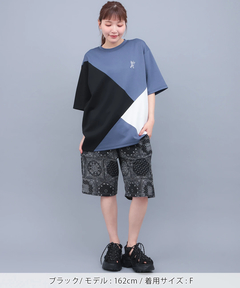 チチカカ |接触冷感ダンボール切替Tシャツ