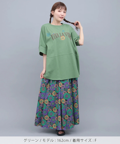 チチカカ |ミラグロ刺繍チュニックTシャツ