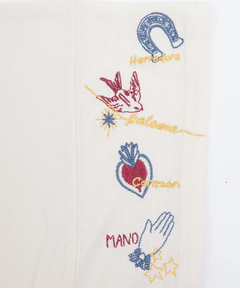 チチカカ |ミラグロ刺繍チュニックTシャツ