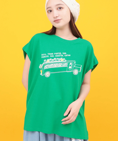 チチカカ |Orale! リネンタッチカラフルバスTシャツ