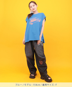 チチカカ |Orale! リネンタッチカラフルバスTシャツ