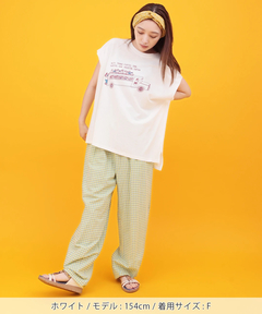 チチカカ |Orale! リネンタッチカラフルバスTシャツ
