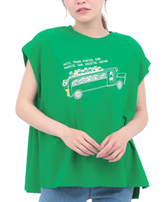 チチカカ |Orale! リネンタッチカラフルバスTシャツ