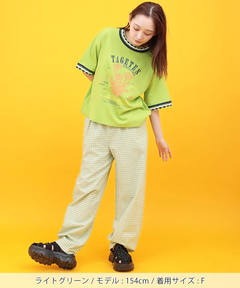 チチカカ |Orale! うねうねリンガーリブTシャツ