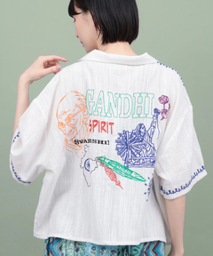 チチカカ |世界の偉人刺繍シャツ