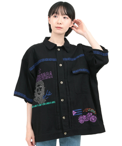 チチカカ |世界の偉人刺繍メンズシャツ