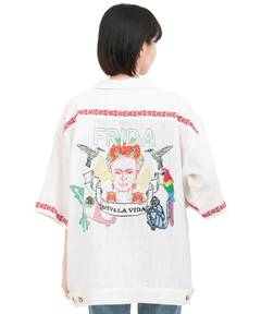 チチカカ |世界の偉人刺繍メンズシャツ