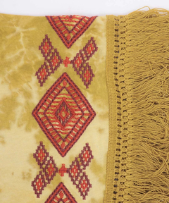 チチカカ |ムラ染キカ刺繍ポンチョ