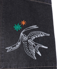 チチカカ |Orale! 刺繍コクーンデニムパンツ