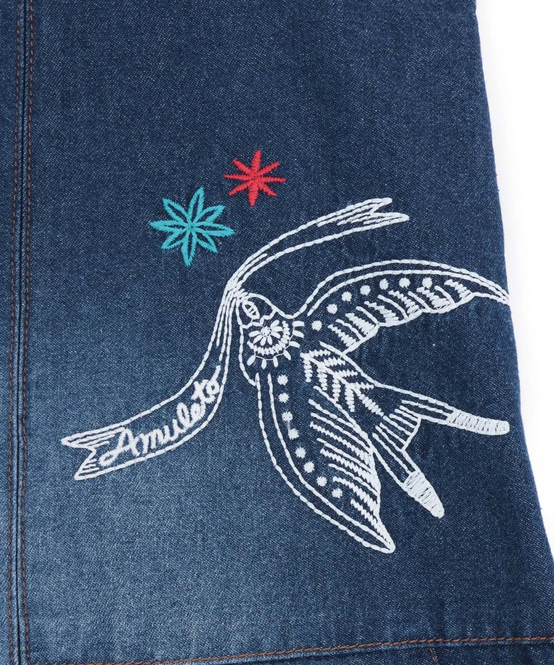 Orale! 刺繍コクーンデニムパンツ / パンツ | エスニックファッション