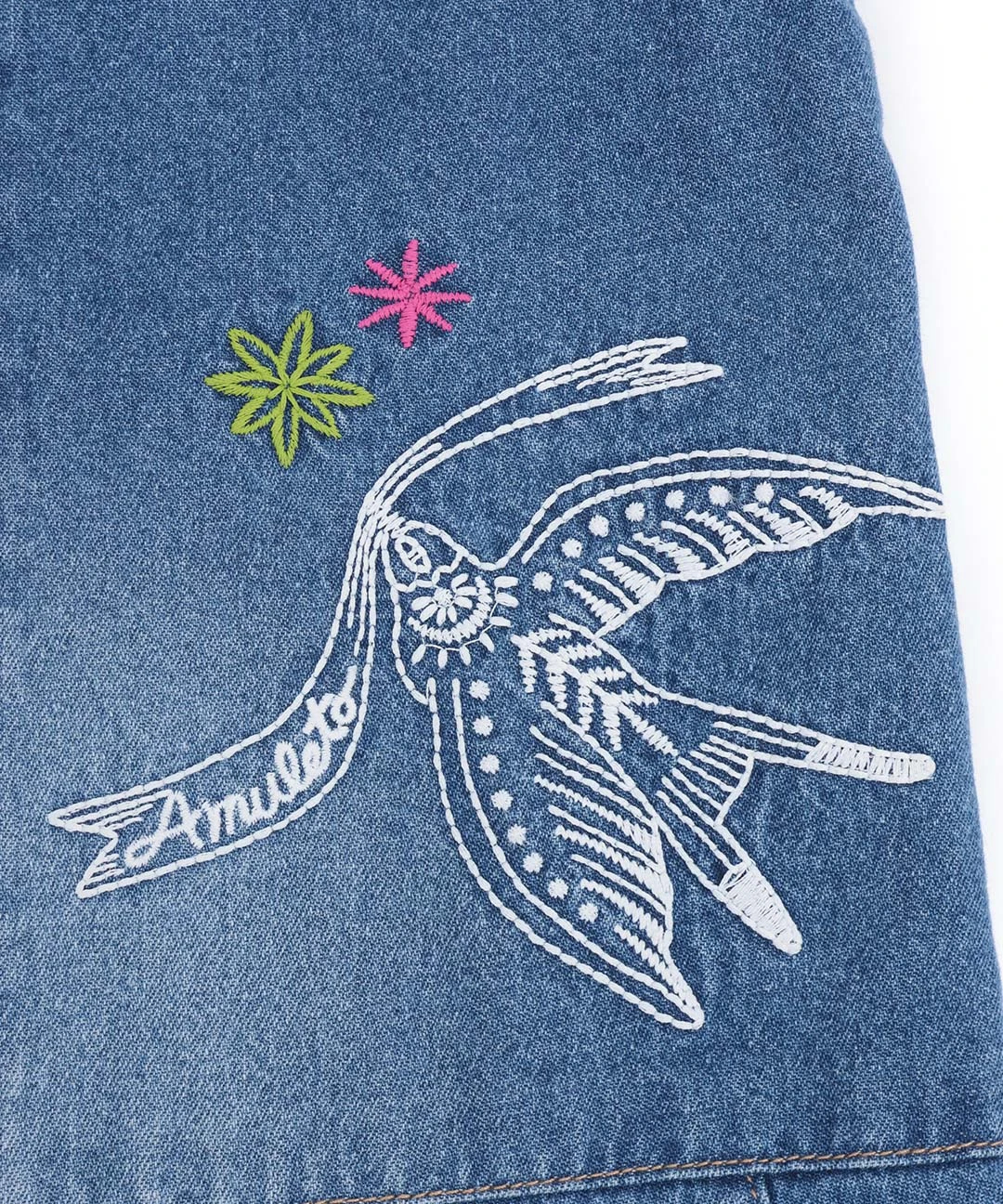 Orale! 刺繍コクーンデニムパンツ / パンツ | エスニックファッション