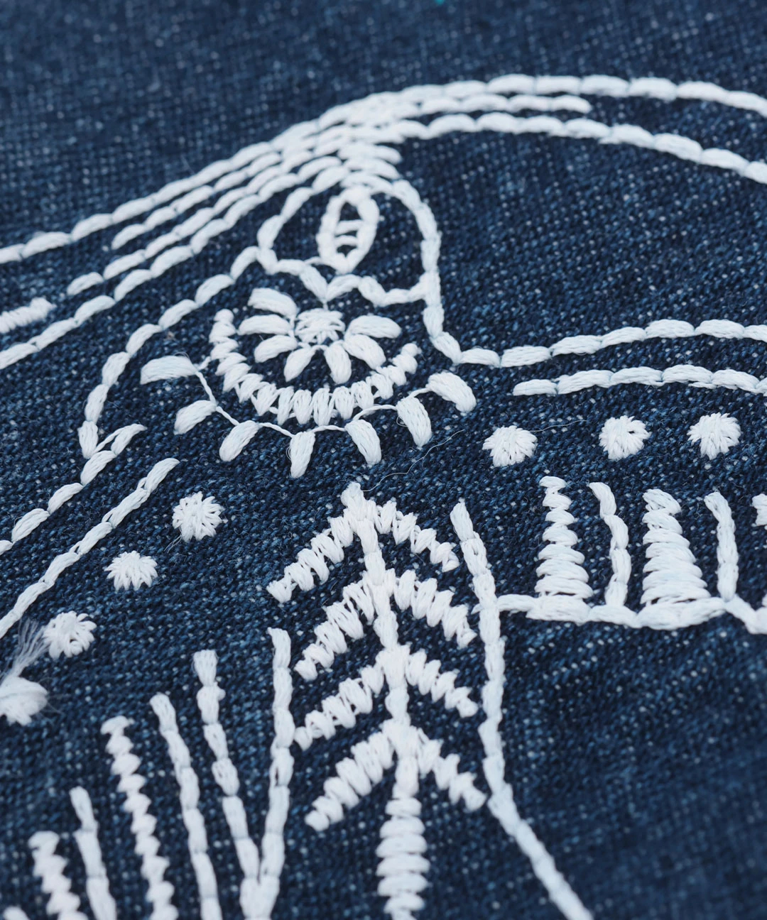 Orale! 刺繍コクーンデニムパンツ / パンツ | エスニックファッション