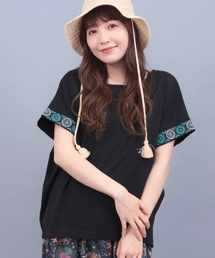 チチカカ |ネイティブシルバースリーブTシャツ