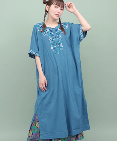 Amina ボヘリゾ刺繍ワンピース【WEB限定】 / ワンピース | エスニック