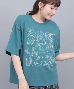 チチカカ |メヒコモチーフ刺繍Tシャツ